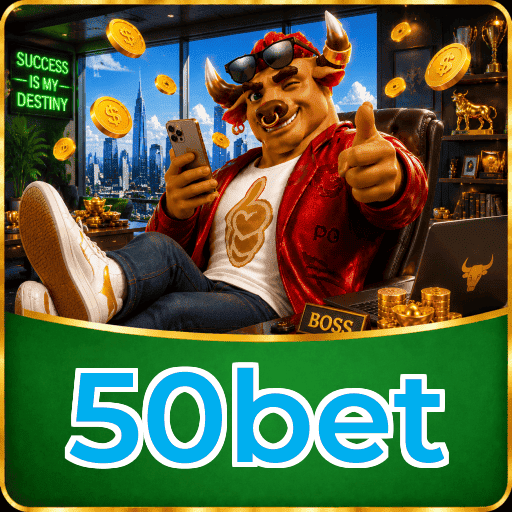 Acesso seguro à conta 50bet — ilustração editorial